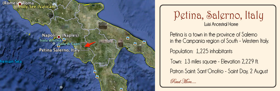 Petina, Salarno, italy